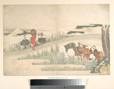  作： Katsushika Hokusai