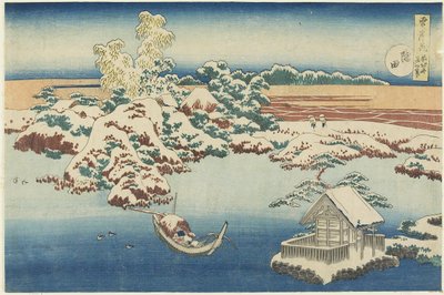 墨田c。 1833 作： Katsushika Hokusai