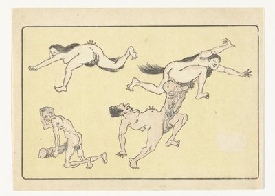 男と女の交尾 ビッグテイル（シリーズタイトル） 作： Kawanabe Kyosai