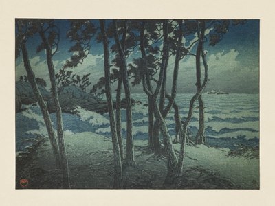 出雲の日ノ岬、『旅の記念品、第三集』より 作： 