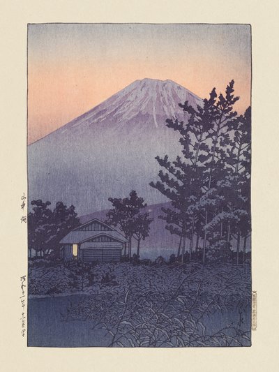 山中湖（1936年） 作： 