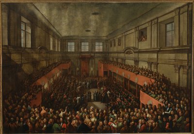 1791年5月3日のポロネーズ憲法-5月3日憲法の成立 作： Kazimierz Wojniakowski