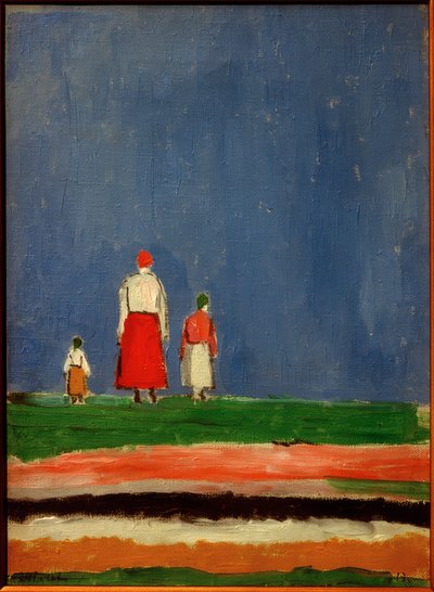 3つの数字、1928 作： Kazimir Severinovich Malevich
