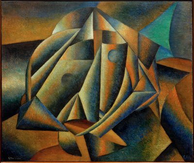 田舎娘の頭 作： Kazimir Severinovich Malevich