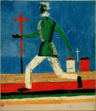 ランニングマン 作： Kazimir Severinovich Malevich