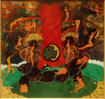生命の木とドライアド 作： Kazimir Severinovich Malevich