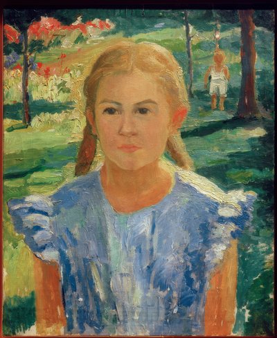 うなの肖像 作： Kazimir Severinovich Malevich
