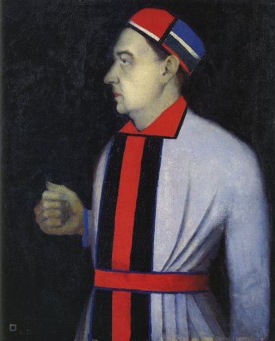 ニコライプーニンの肖像、1933 作： Kazimir Severinovich Malevich