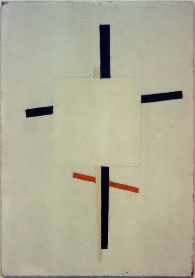 心の至高主義 作： Kazimir Severinovich Malevich