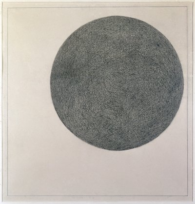 シュプレマティストの要素：円（キャンバスに油彩、20世紀 作： Kazimir Severinovich Malevich