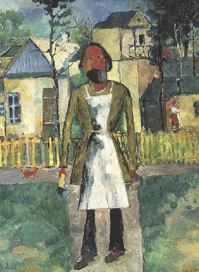 The Carpenter 作： Kazimir Severinovich Malevich