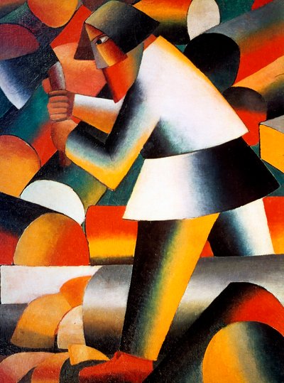 ロガー、1912 作： Kazimir Severinovich Malevich