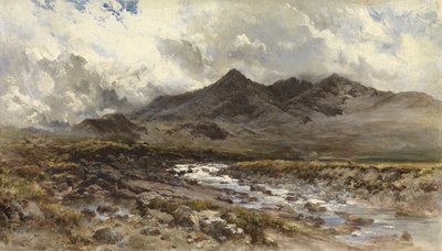 スカイ、1885 作： Keeley Halswelle