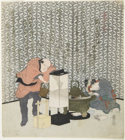 ハッピーラット、1828 作： Keisai Eisen