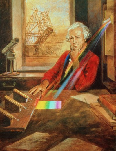 ウィリアムハーシェル卿（1738-1822） 作： Ken Hodges