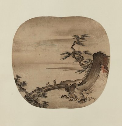 風景、15世紀後半 作： Kenkō Shōkei