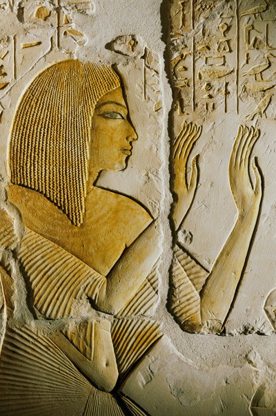 マイアの墓; エジプト; 考古学; 新王国時代; サッカラ、アマルナ時代、美術品、2002年（写真） 作： Kenneth Garrett