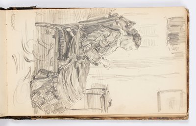 スケッチブックのページ 作： Kenyon Cox