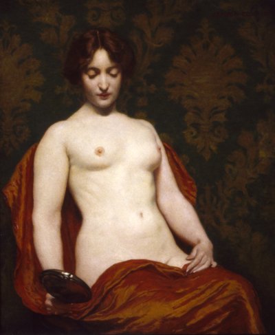 シルバーハンドグラス、1907年。 作： Kenyon Cox