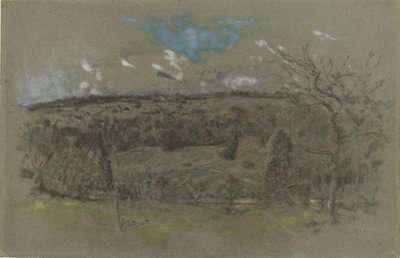 紅葉の丘陵風景 作： Ker Xavier Roussel