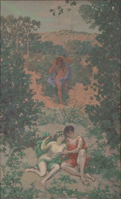 ポリフェムス、アシスとガラテア、1867-1944。 作： Ker Xavier Roussel