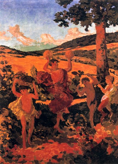 田園祭、1911-1913 作： Ker Xavier Roussel