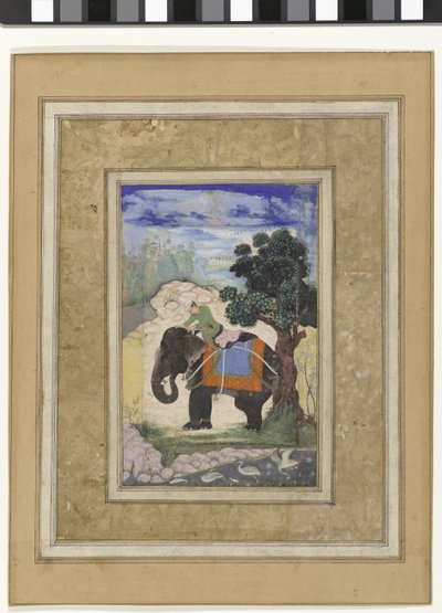 象とライダー ライダーと象 作： Keshavdas (possibly)