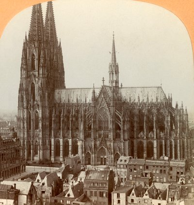 ケルン大聖堂、ケルン、ドイツ、c1900。 作： Keystone View Company