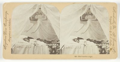 彼女の守護天使、1894年 作： Keystone View Company