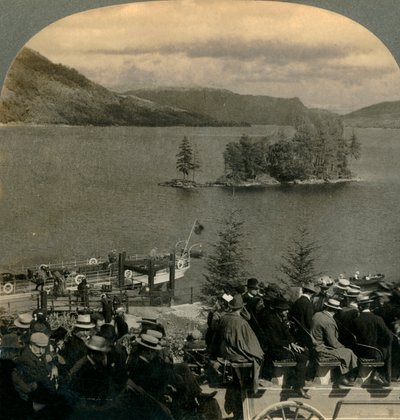 1902年、スコットランドのトロサックスの魅惑的な国を旅する。 作： Keystone View Company
