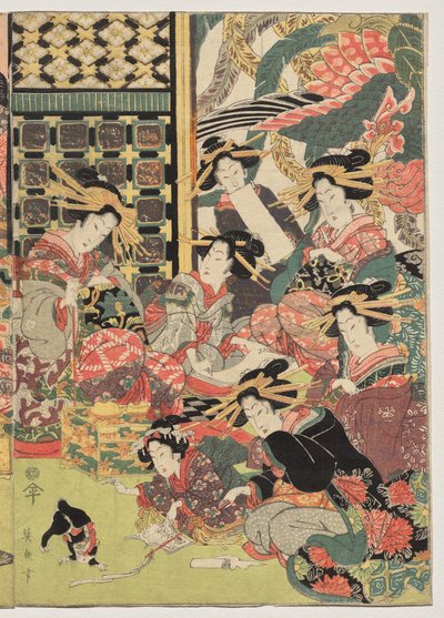遊園地での眺めの写真 作： Kikukawa Eizan