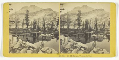 ホフマン山、カリフォルニア州ヨセミテ、185575. 作成者: Kilburn Brothers、BW Kilburn。 作： Kilburn Brothers, BW Kilburn