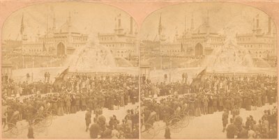 ドイツ人の日、カリフォルニア真冬の博覧会、1850年代から1910年代。 作： Kilburn Brothers