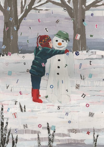 雪を降らせる 作： Kirstie Adamson