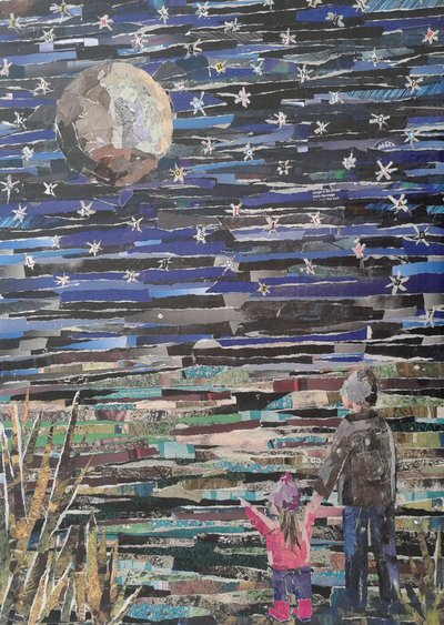 星が輝く夜 作： Kirstie Adamson