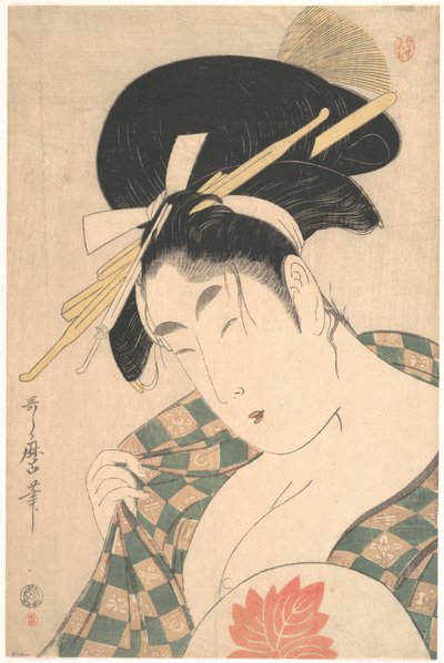  作： Kitagawa Utamaro