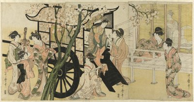 帝国の馬車 作： Kitagawa Utamaro