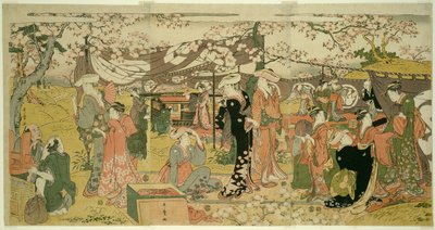 桜の宴（丘の上） 作： 北川歌ro