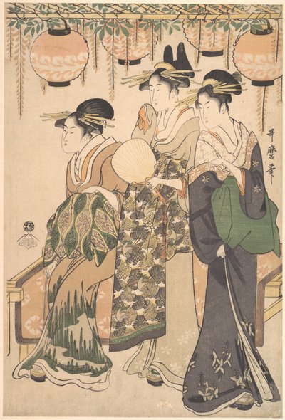  作： Kitagawa Utamaro