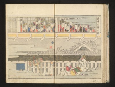 娼館の二階 作： Kitagawa Utamaro