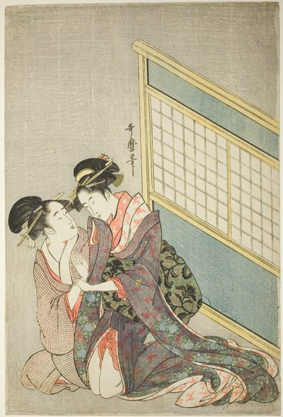 ダブルピロー 作： Kitagawa Utamaro