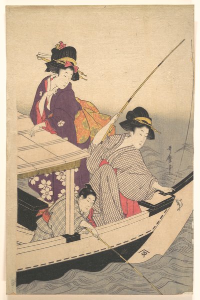  作： Kitagawa Utamaro