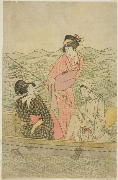 フィッシングエクスカーション 作： Kitagawa Utamaro