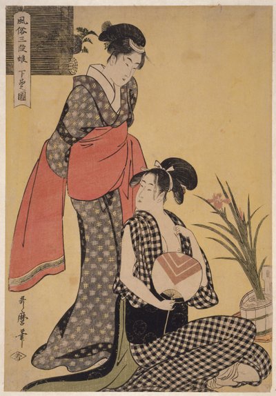 下品の図 作： Kitagawa Utamaro