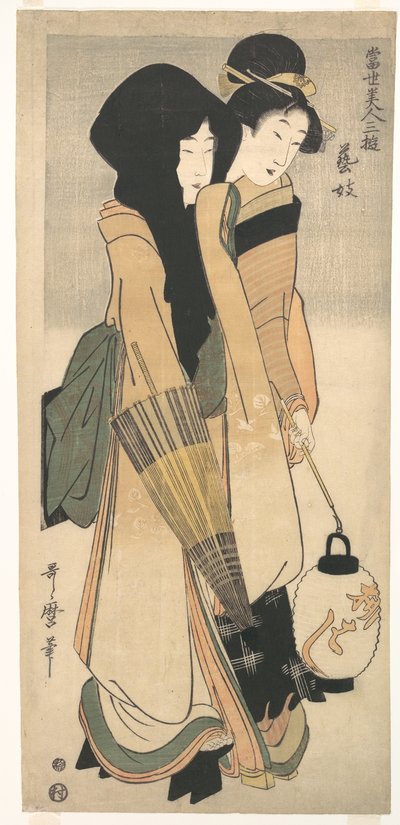『現代美人三遊（トウセイ・ビジン・サンユウ）：芸妓』シリーズより「芸妓」 作： 北川歌ro