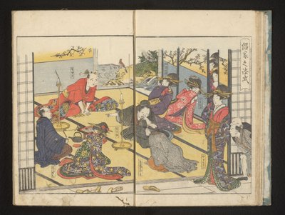 Lachendeの娼婦 作： Kitagawa Utamaro