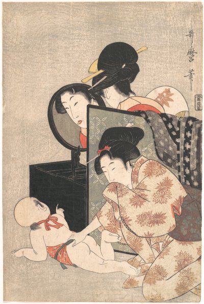  作： Kitagawa Utamaro