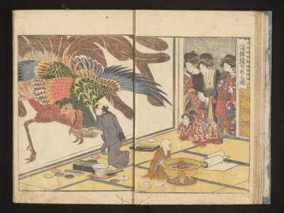 壁画を作る 作： Kitagawa Utamaro