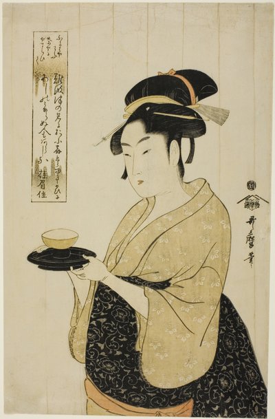 沖田笑った 作： Kitagawa Utamaro