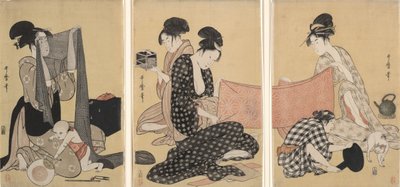 手芸 作： Kitagawa Utamaro